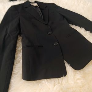 Black Wool Banana Republic Blazer 00P